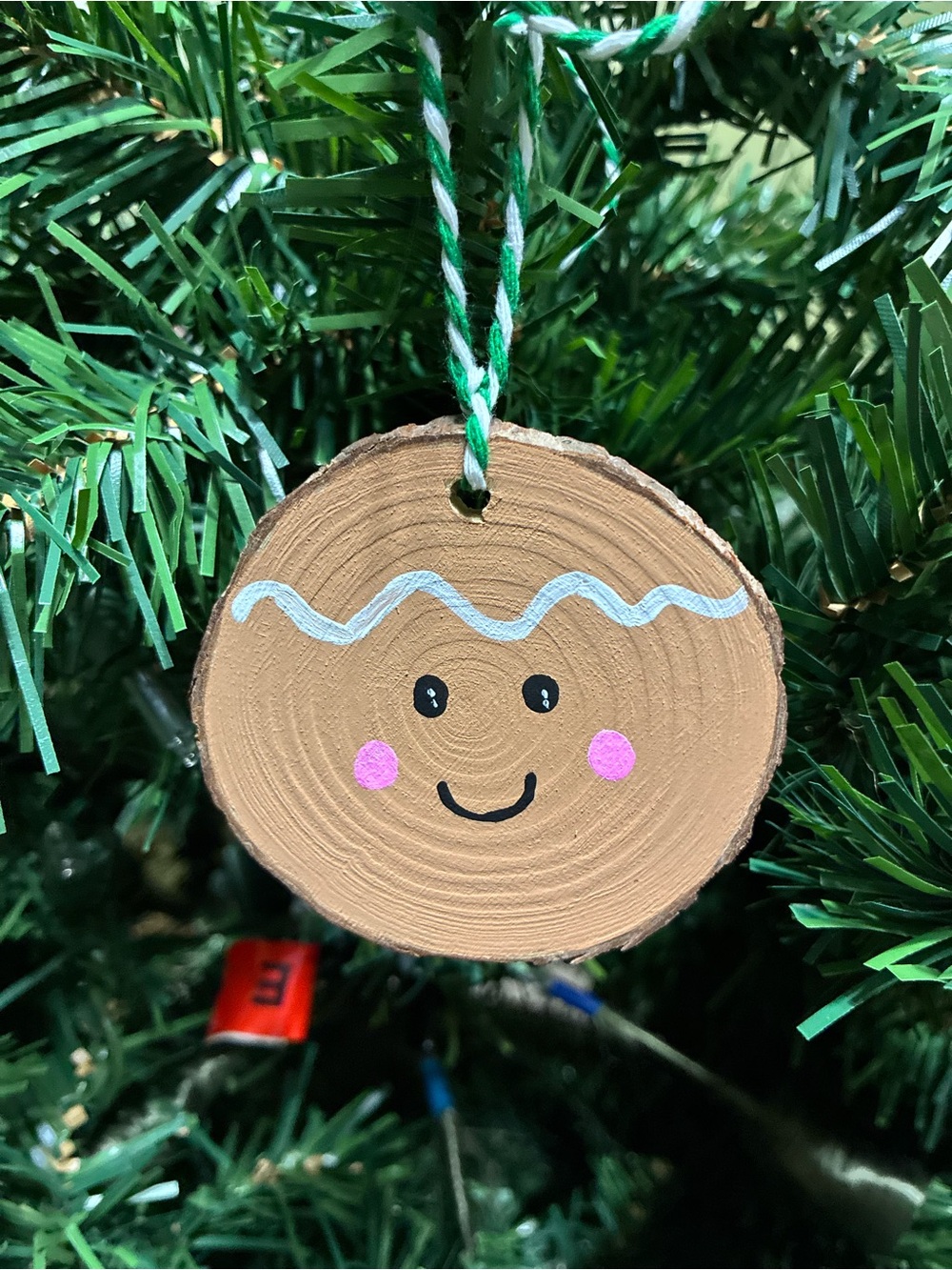 Gingerbread Painted Ornament